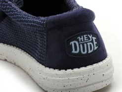 DUDE WALLY SPORT MESH Bleu Mocassins Homme