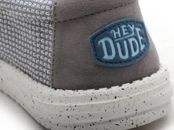 DUDE WALLY SPORT MESH Gris Mocassins Homme