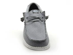 DUDE WALLY SPORT MESH Gris Mocassins Homme
