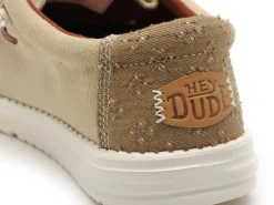DUDE WALLY WORKWEAR 43084 Beige Mocassins Homme