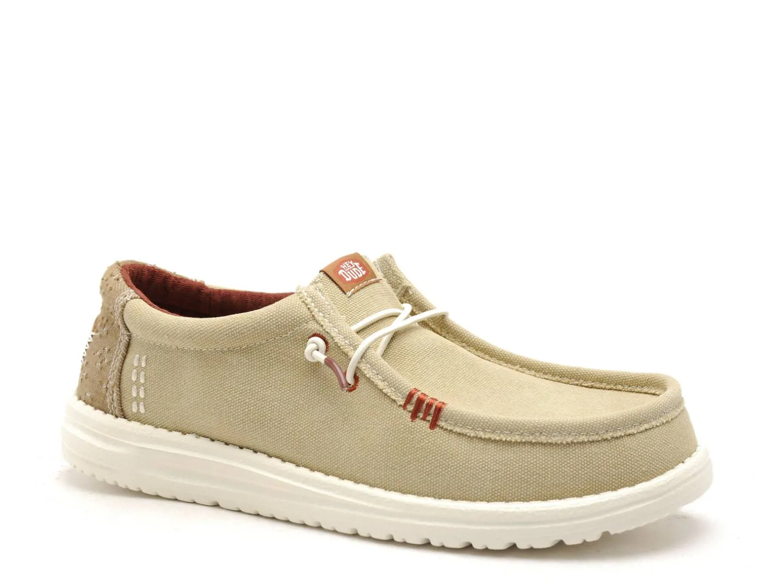 DUDE WALLY WORKWEAR 43084 Beige Mocassins Homme