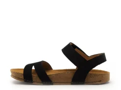 El Naturalista BALANCE 5790 Noir Sandales Plates Femme