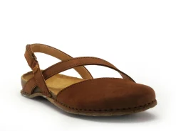 El Naturalista PANGLAO 5813 Marron Sandales Plates Femme