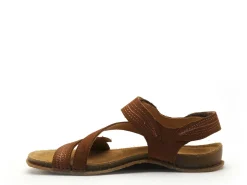El Naturalista PANGLAO 5810 Marron Sandales Plates Femme