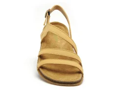 El Naturalista PANGLAO N5811 Jaune Sandales Plates Femme