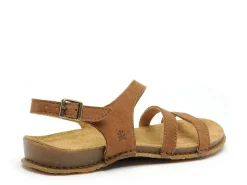 El Naturalista PANGLAO N5811 Marron Sandales Plates Femme