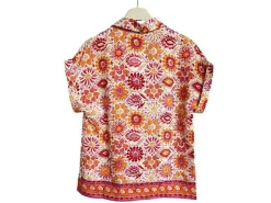 Emma Ella Chemisier Orange N6170 14 Chemisiers et Tuniques Femme
