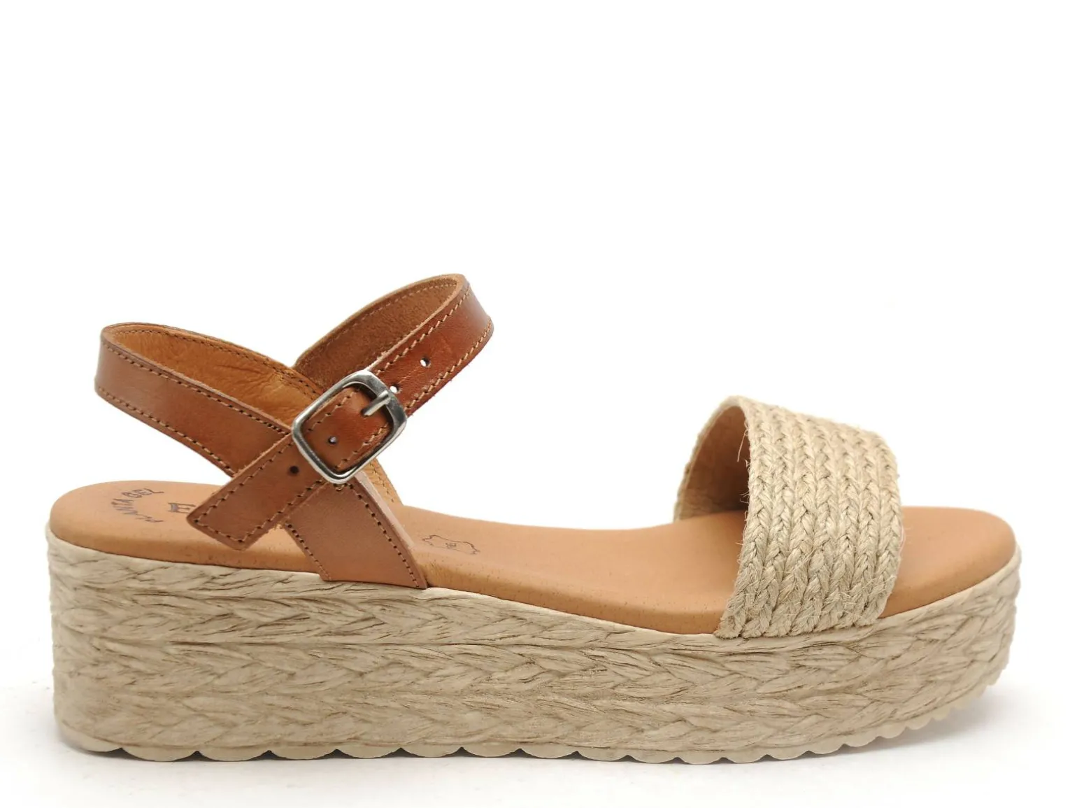 Eva Frutos 791 Beige Sandales à Talons Femme