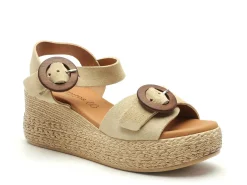 Eva Frutos 3777 Beige Sandales à Talons Femme