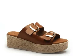 Eva Frutos 5373 Marron Mules et Sabots à Talons Femme
