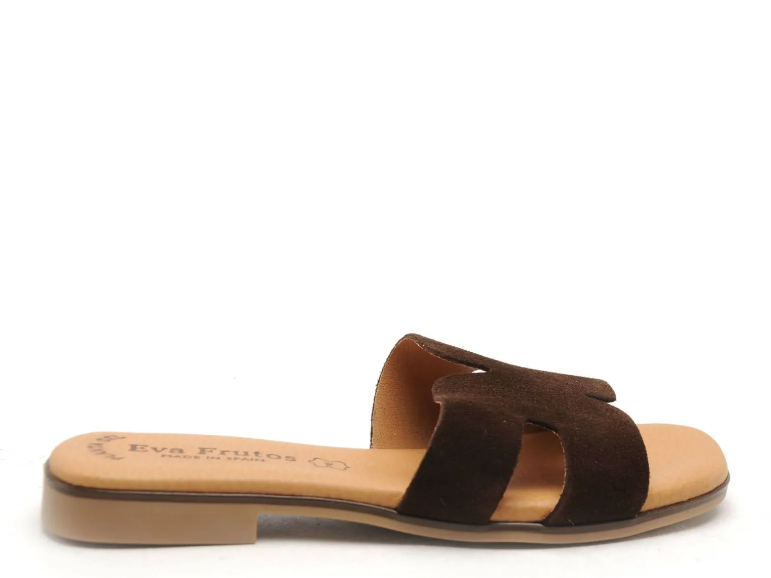 Eva Frutos 3053 Marron Mules et Sabots Plats Femme