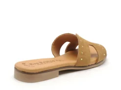 Eva Frutos 3054 Marron Mules et Sabots Plats Femme