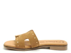 Eva Frutos 3054 Marron Mules et Sabots Plats Femme