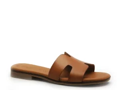 Eva Frutos 3053 Marron Mules et Sabots Plats Femme