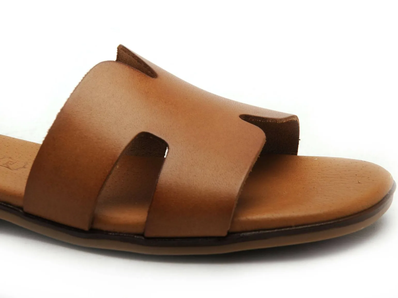 Eva Frutos 3053 Marron Mules et Sabots Plats Femme