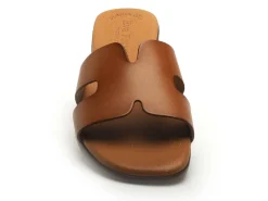 Eva Frutos 3053 Marron Mules et Sabots Plats Femme