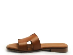 Eva Frutos 3053 Marron Mules et Sabots Plats Femme