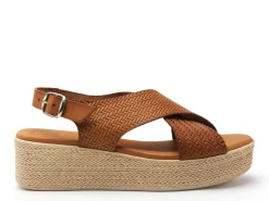 Eva Frutos 5314 Marron Sandales à Talons Femme