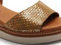 Eva Frutos 569 Marron Sandales à Talons Femme