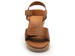 Eva Frutos 5265 Marron Sandales à Talons Femme