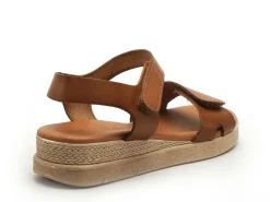 Eva Frutos 5265 Marron Sandales à Talons Femme