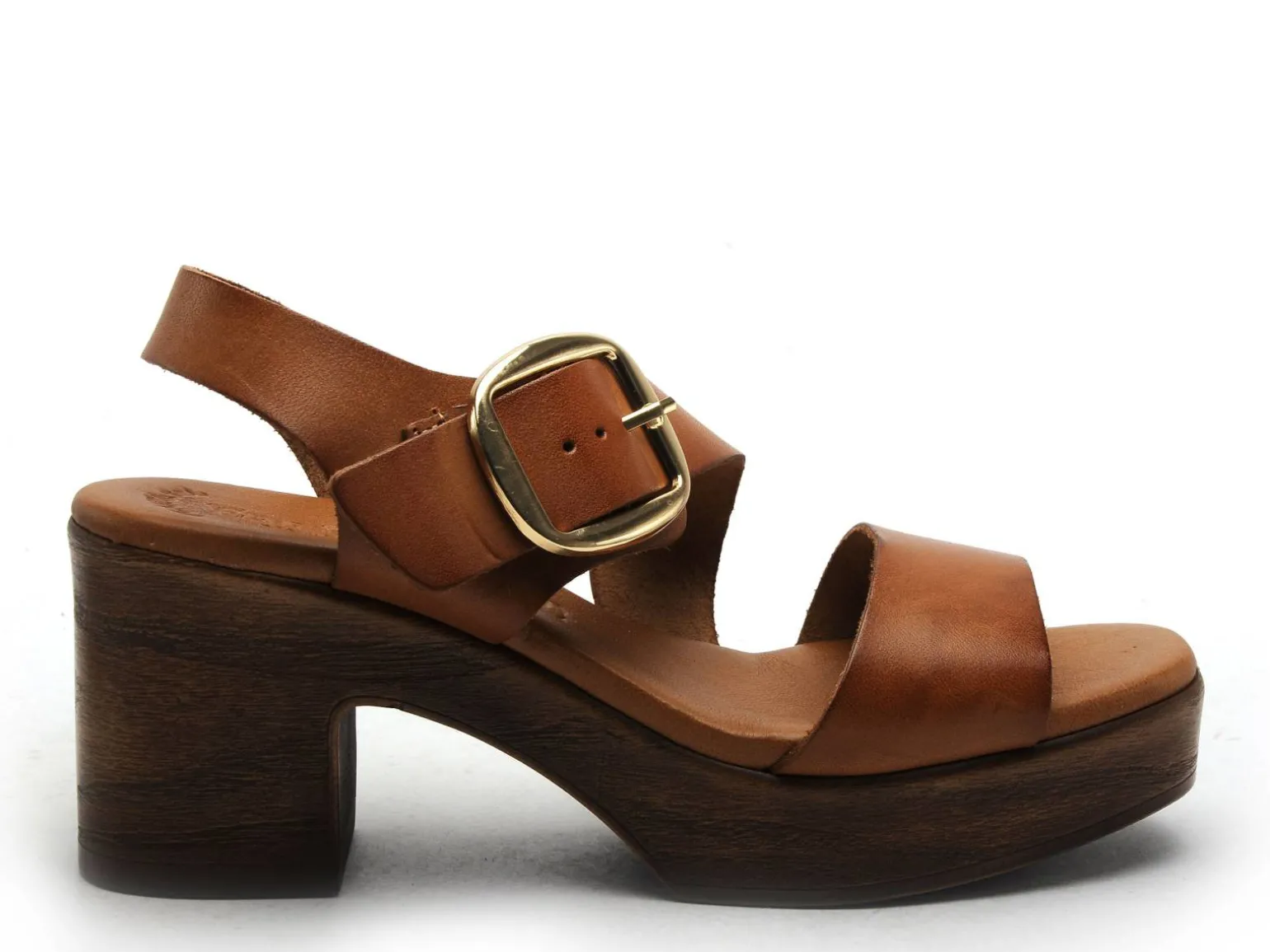 Eva Frutos 5620 Marron Sandales à Talons Femme