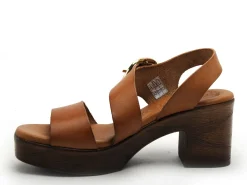 Eva Frutos 5620 Marron Sandales à Talons Femme