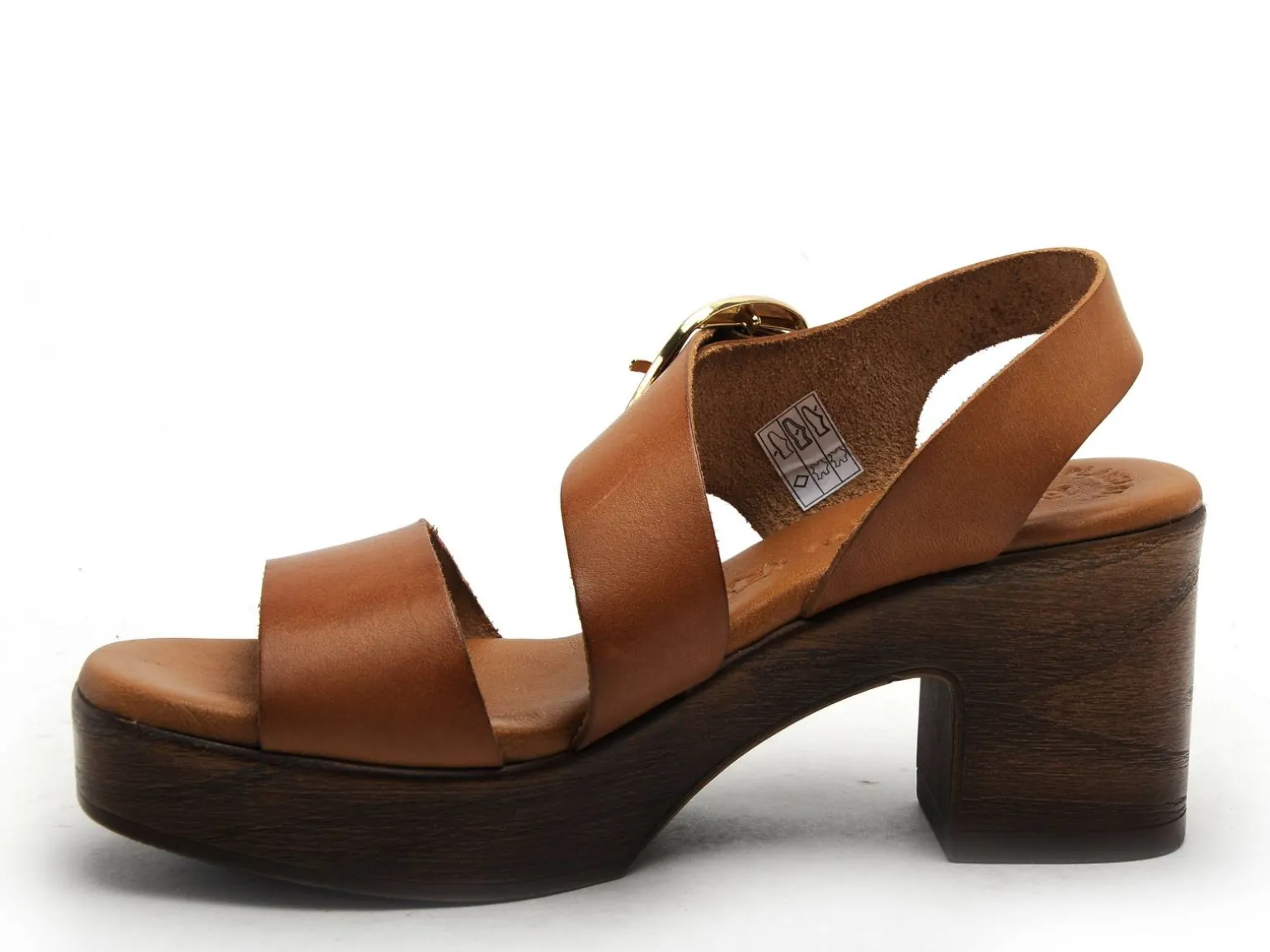 Eva Frutos 5620 Marron Sandales à Talons Femme