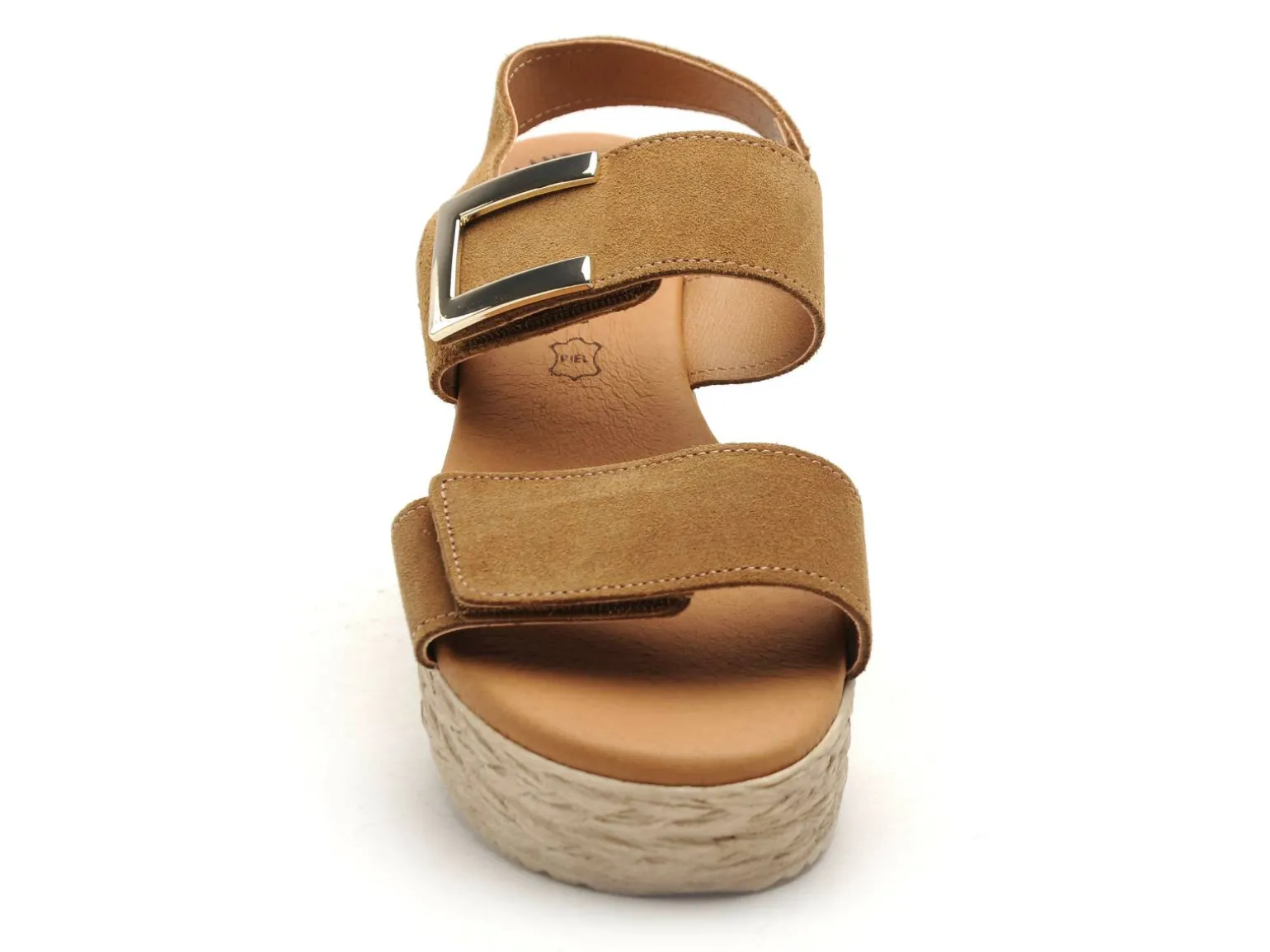 Eva Frutos 724 Marron Sandales à Talons Femme