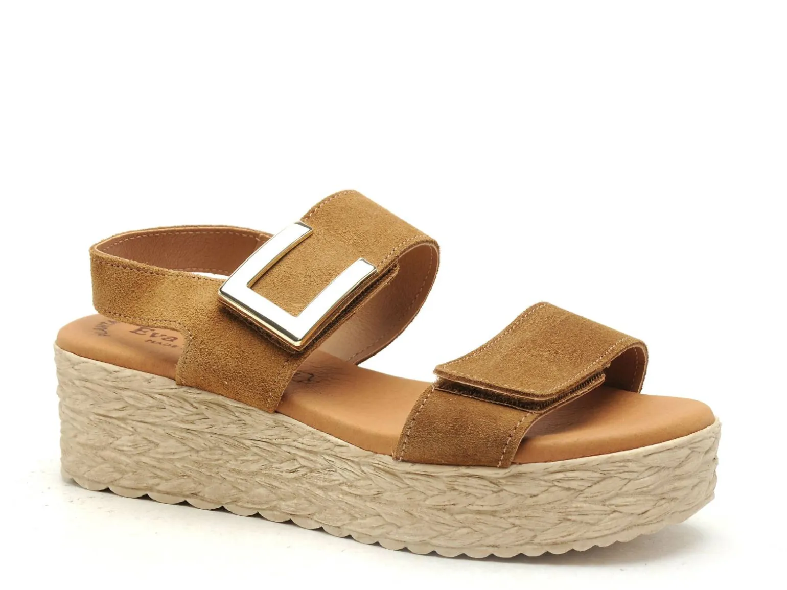 Eva Frutos 724 Marron Sandales à Talons Femme