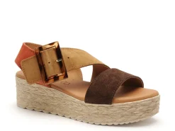 Eva Frutos 718 Marron Sandales à Talons Femme