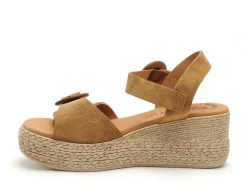 Eva Frutos 3777 Marron Sandales à Talons Femme