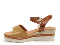 Eva Frutos 569 Marron Sandales à Talons Femme