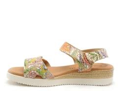 Eva Frutos 4265 Multicolore Sandales Plates Femme