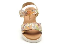 Eva Frutos 4265 Multicolore Sandales Plates Femme