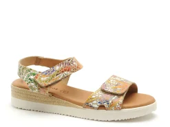 Eva Frutos 4265 Multicolore Sandales Plates Femme