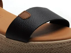 Eva Frutos 5352 Noir Sandales à Talons Femme