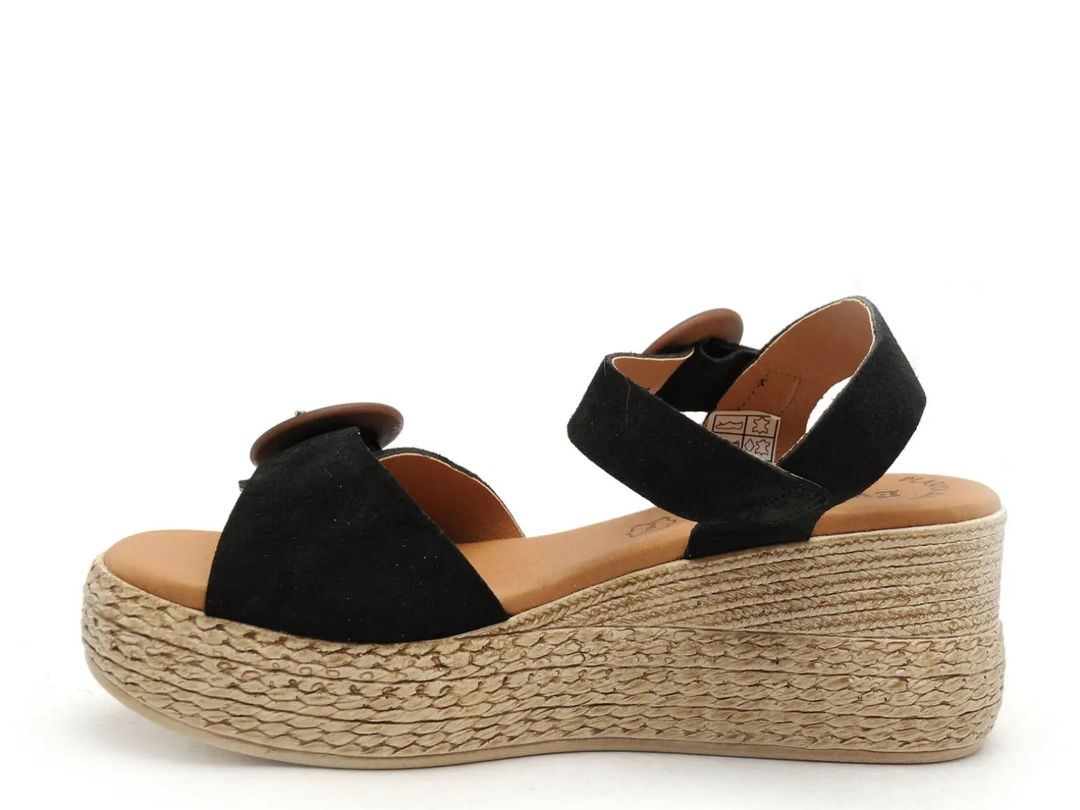 Eva Frutos 3777 Noir Sandales à Talons Femme
