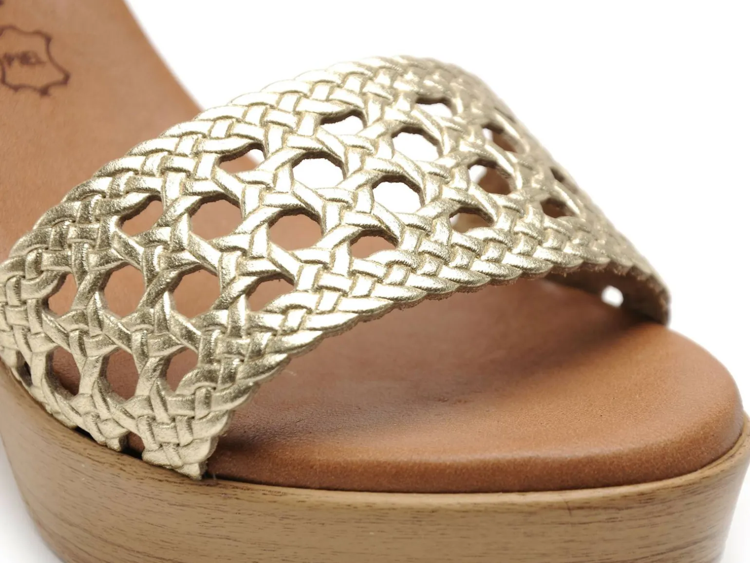 Eva Frutos 6889 Or Sandales à Talons Femme