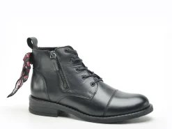 Favela Fly 2502 BELEM Noir Boots et Bottines Plates Femme