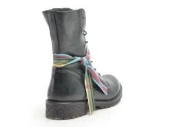 Felmini B501 Noir Boots et Bottines Plates Femme