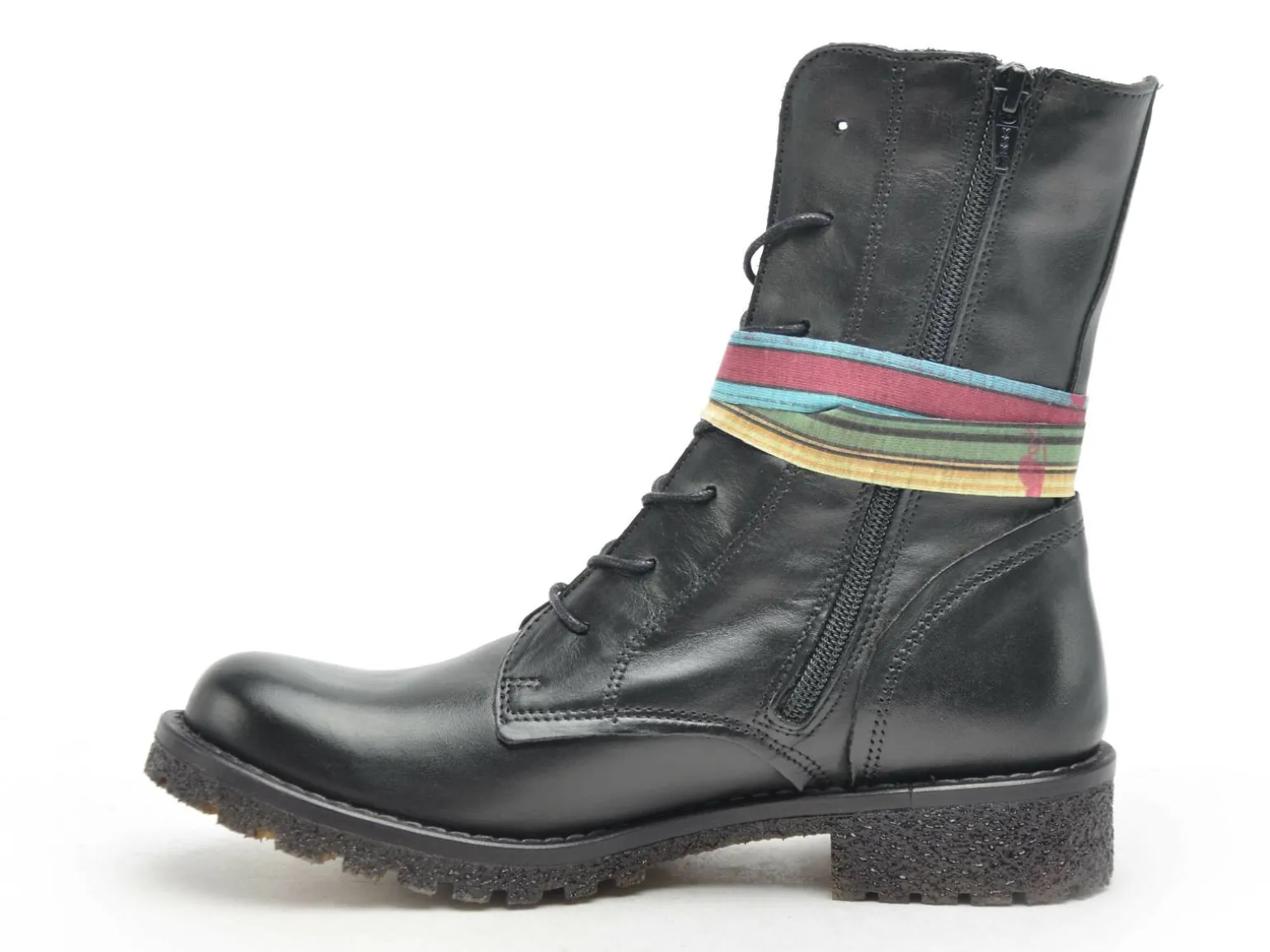Felmini B501 Noir Boots et Bottines Plates Femme