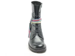 Felmini B501 Noir Boots et Bottines Plates Femme