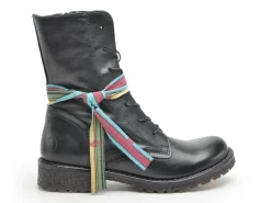 Felmini B501 Noir Boots et Bottines Plates Femme