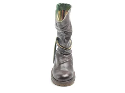 Felmini D609 Marron Boots et Bottines Plates Femme