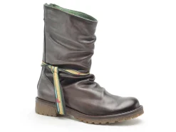 Felmini D609 Marron Boots et Bottines Plates Femme