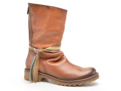 Felmini D609 Marron clair Boots et Bottines Plates Femme