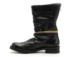 Felmini D609 Noir Boots et Bottines Plates Femme