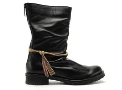 Felmini D609 Noir Boots et Bottines Plates Femme