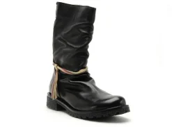 Felmini D609 Noir Boots et Bottines Plates Femme